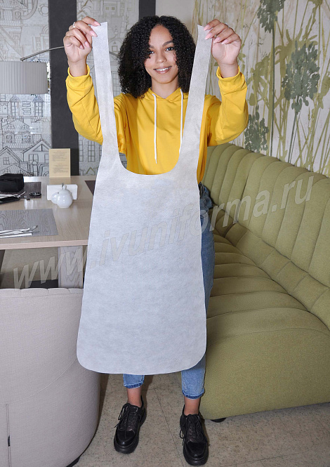 Нагрудник для ресторана одноразовый арт. УН-46-198-СПД