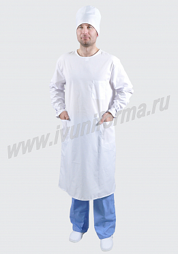 Халат мужской для хирурга арт. М-20-77-ТС
